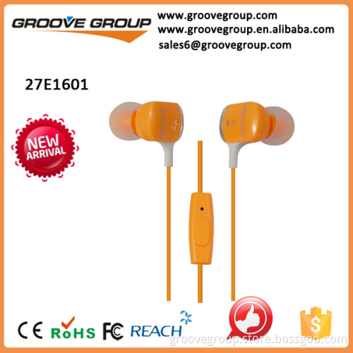 stylish color logo custom earphones in bulk
